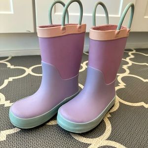 CAT & JACK color block rain boots